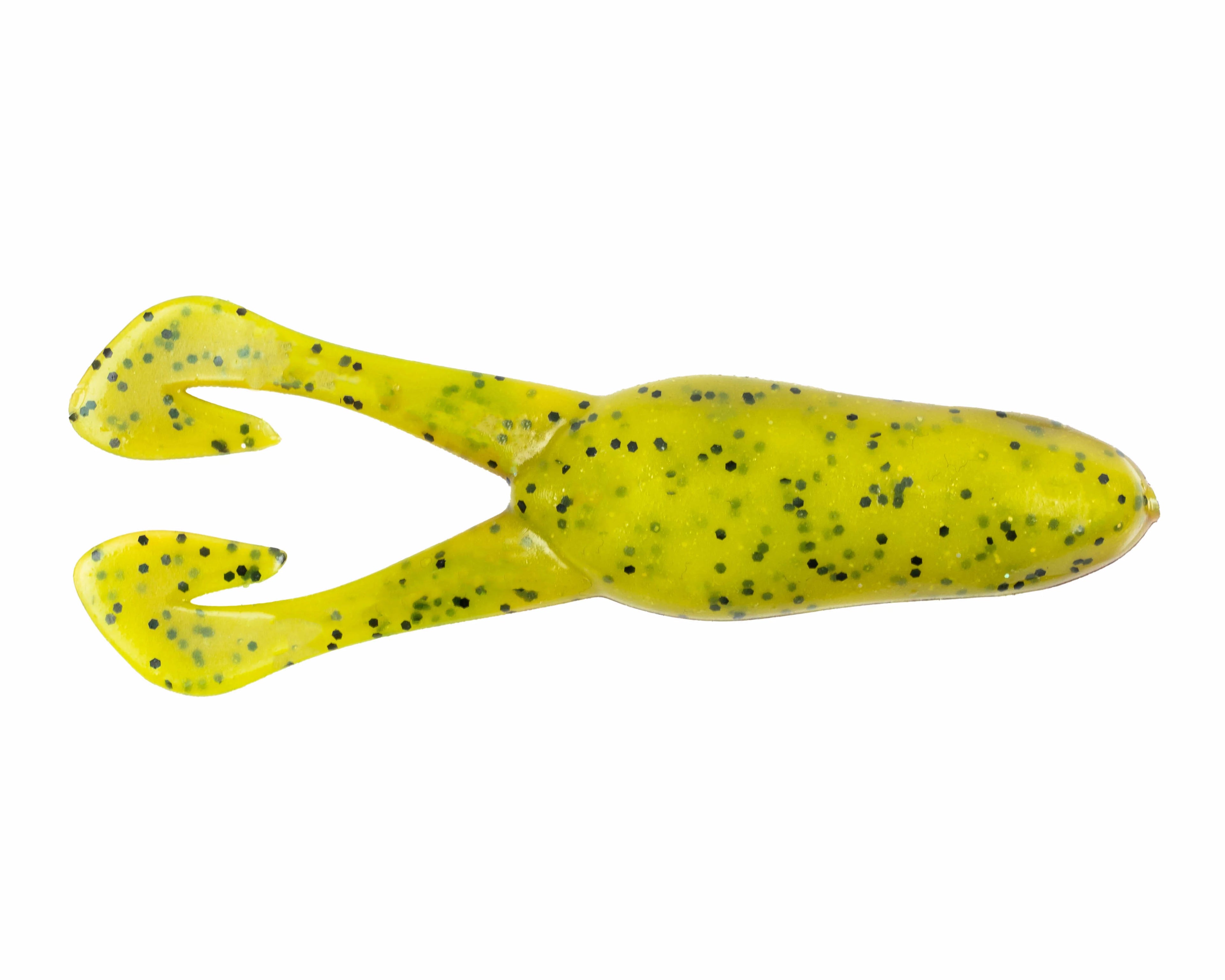 Lemon Frog 4-inch Horny Toad soft plastic lure